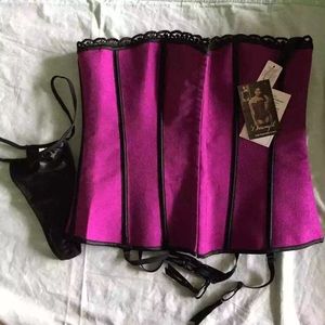 Dreamgirl Reversible Corset and Matching Thong